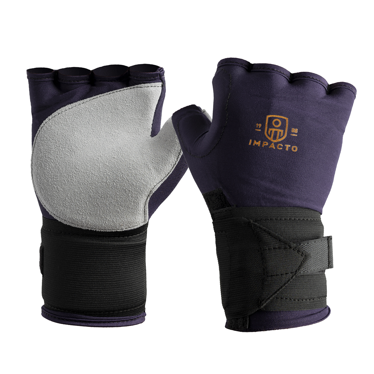IMPACTO 719-10LLH GLOVE IMPACT SUEDE WRIST SUP - Ergonomic